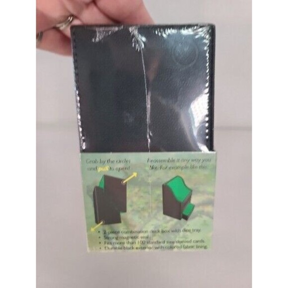 Factory Sealed  NEW NIB Dragon Shield ART40202 Nest 100+ -Black/Green Multicolor - Picture 5 of 7